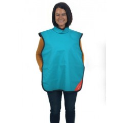 3D Dental Lead Apron Adult Light Blue